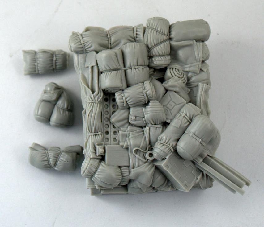 Ensemble de rangement Panzer Art RE35-477 pour Chevrolet LRDG 1/35 – immagine 3