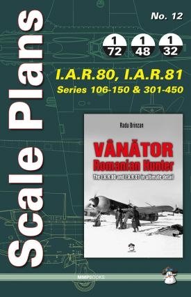 MMP Books 78531 Plans à l&amp;#39;échelle n° 12 IAR80, IAR81 EN
