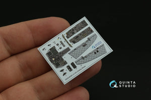 Intérieur imprimé en 3D et coloré sur papier décalcomanie Quinta Studio QDS-48361 A-10C (Hobby Boss) (Petite version) 1/48 – image 7