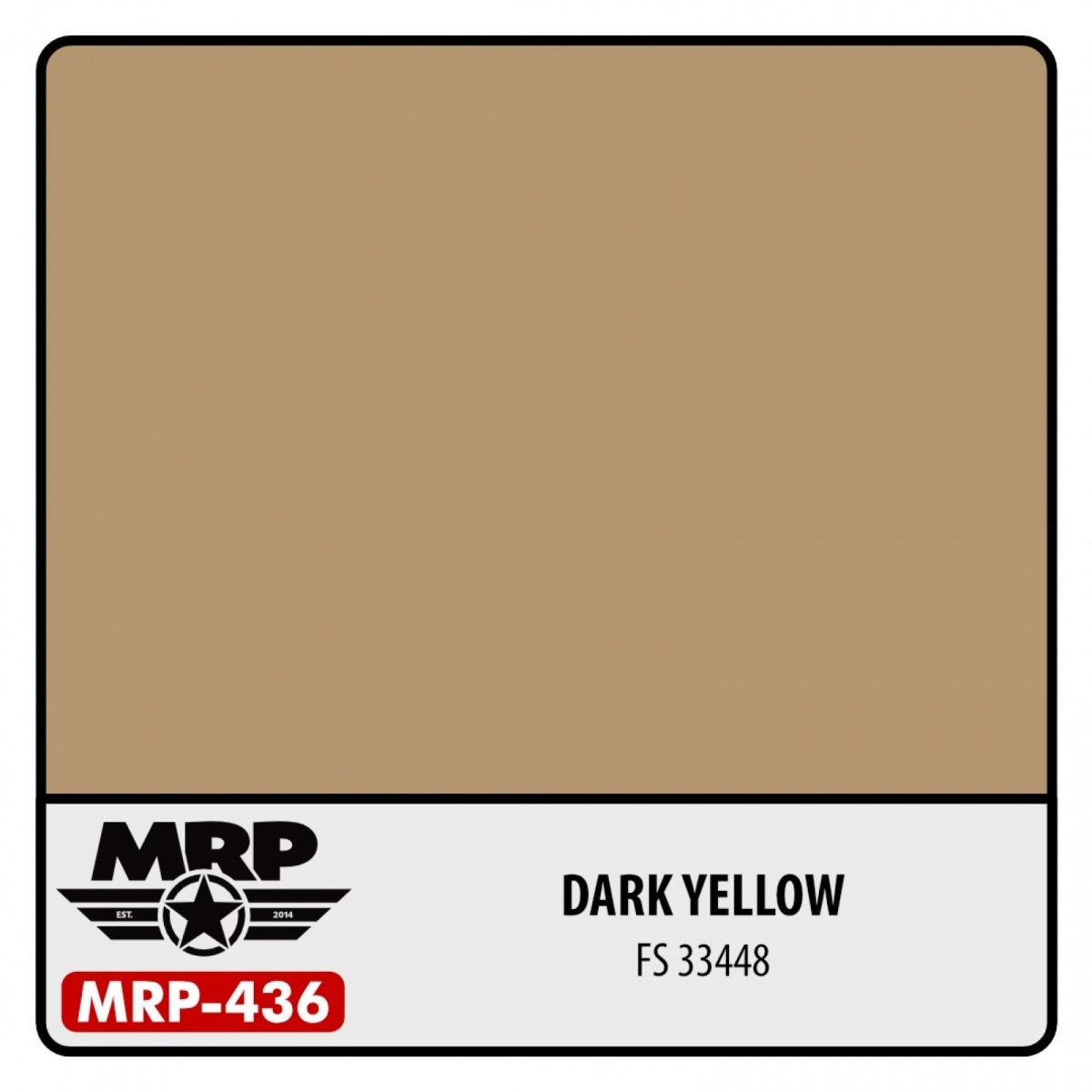 Peinture MR. Paint MRP-436 JAUNE FONCÉ FS33448 30 ml