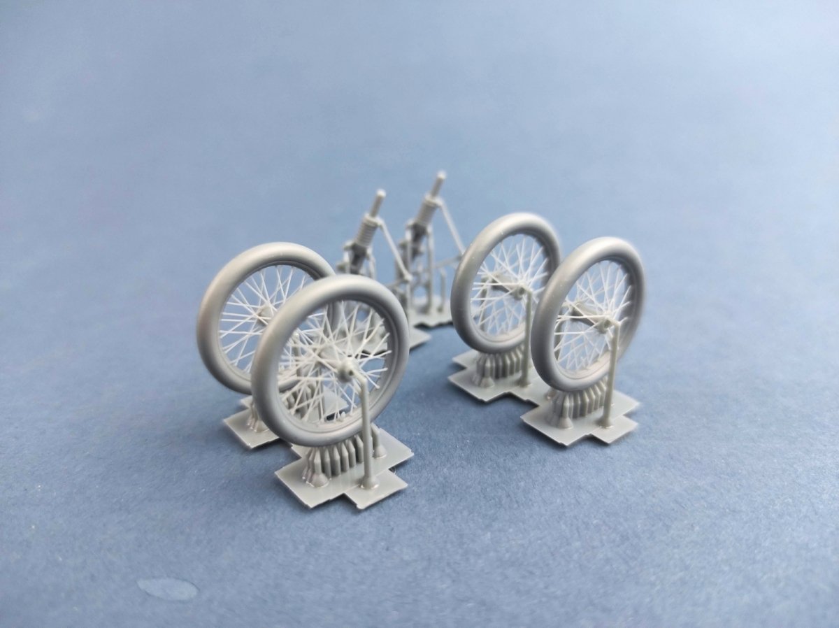 Roues à rayons Copper State Models A32-04 Caudron 1/32