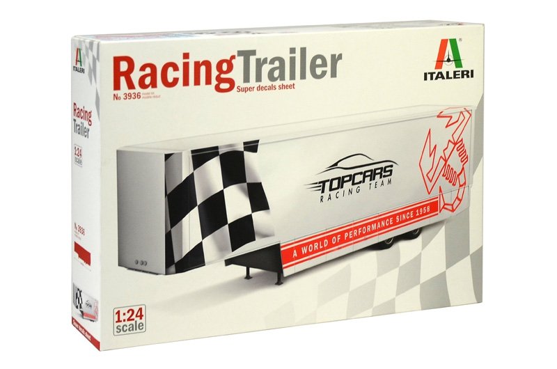 Italeri 3936 REMORQUE DE COURSE (1/24)