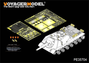 Maquette Voyager PE35704 Char lourd russe Object 704 (pour TRUMPETER 05575) 1/35
