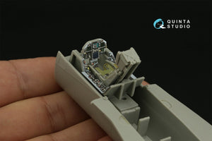 Intérieur imprimé en 3D et coloré sur papier décalcomanie Quinta Studio QD48277 F/A-18A (HobbyBoss) 1/48 – image 10