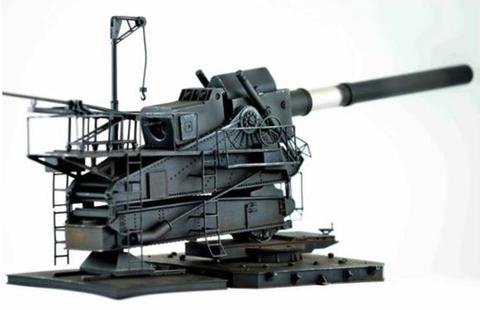 Glow2B MT-35002 Obusier de siège lourd Haubitze M.1 (35,5 cm H M.1) à l&amp;#39;échelle 1/35 – immagine 2