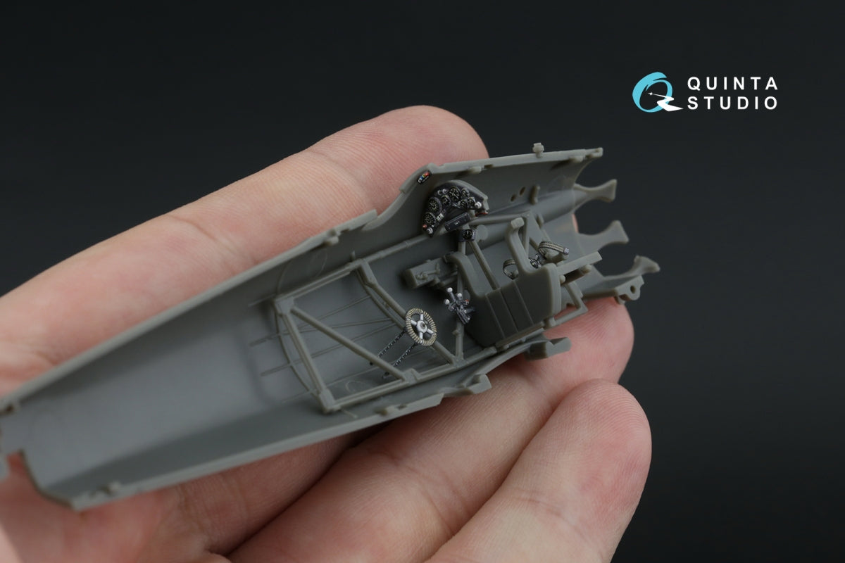 Intérieur coloré imprimé en 3D sur papier décalcomanie Quinta Studio QD48502 Bristol Bulldog Mk.II (Airfix) 1/48 – image 11