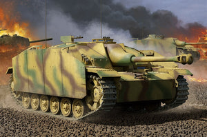 Trumpeter 00947 Allemagne III Canon d&amp;#39;assaut Type G Modèle tardif (2 en 1) 1/16
