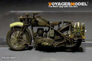 Kit d&amp;#39;amélioration Voyager Model PE351020 pour moto militaire britannique BSA M20 de la Seconde Guerre mondiale, compatible avec la maquette TAMIYA 35316 au 1/35 – Bild 3