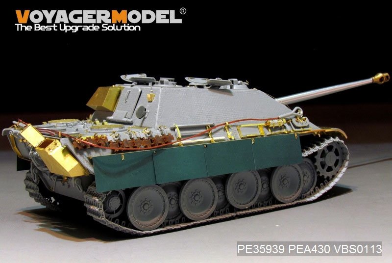 Kit de mise à niveau de base Voyager Model PE35939 Jagdpanther G1 de la Seconde Guerre mondiale pour TAKOM 2106 au 1/35 – image 4