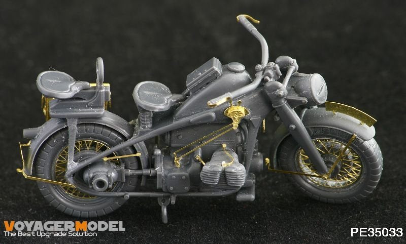 Maquette Voyager PE35033 Allemagne Photodécoupe Zundapp KS 750 1/35