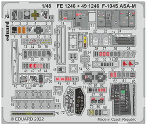 Eduard 491246 F-104S ASA-M KINETIC 1/48 – image 2