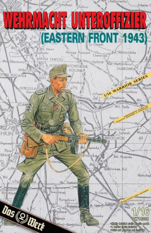 Das Werk DW16008 Wehrmacht Unteroffizier-Front de l&amp;#39;Est 1943 1/16