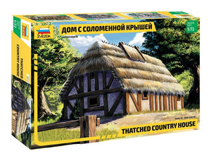 Zvezda 8532 - Maison de campagne au toit de chaume 1/72