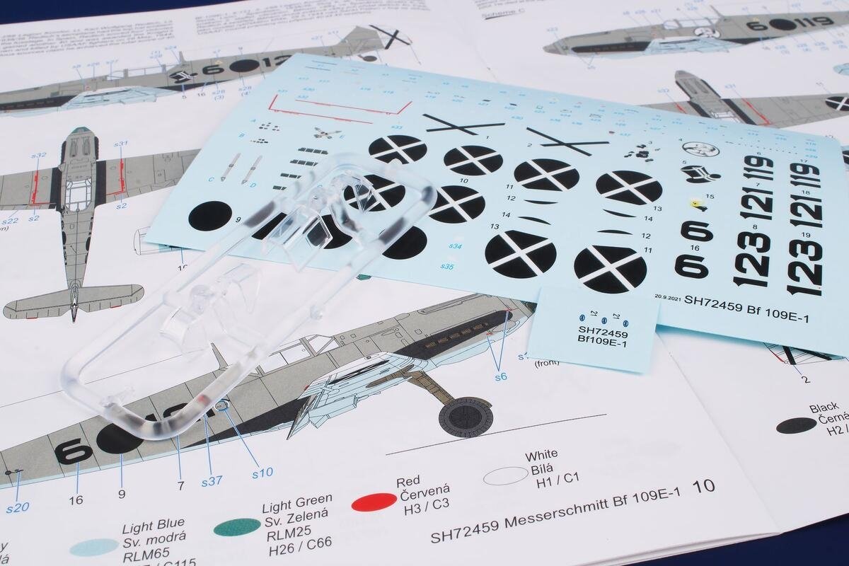 Special Hobby 72459 Messerschmitt Bf 109E-1 &amp;#39;J/88 Légion Condor&amp;#39; 1/72 – image 10