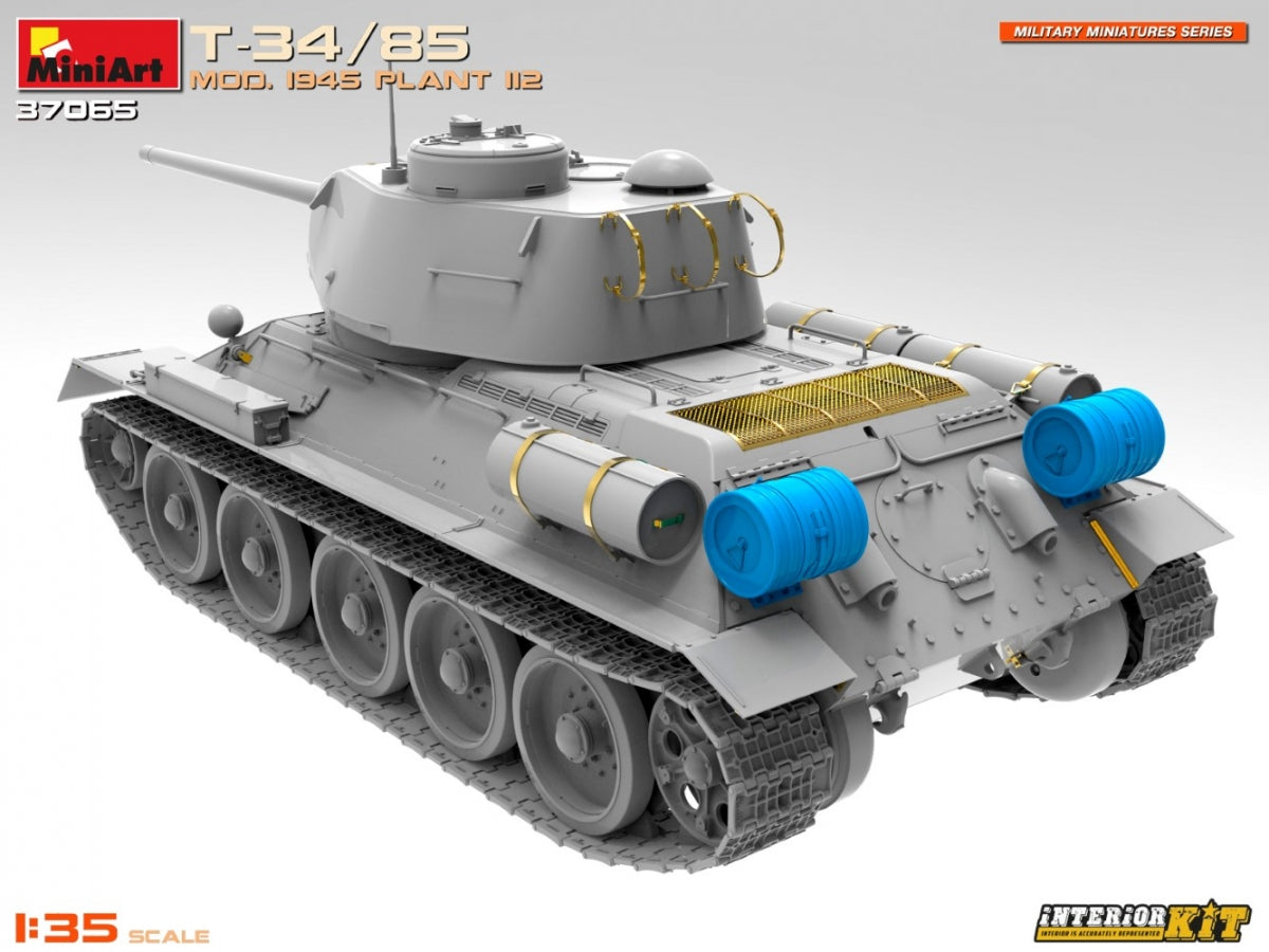 MiniArt 37065 T-34/85 MOD. 1945. USINE 112. KIT INTÉRIEUR 1/35 – image 6