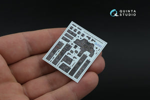 Intérieur imprimé en 3D et coloré sur papier décalcomanie Quinta Studio QDS-48572 AH-64A (Academy/Modelist) (petite version) 1/48  – immagine 2
