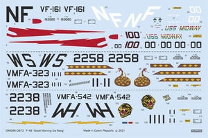 Eduard D48096 F-4B Bonjour Da Nang TAMIYA 1/48