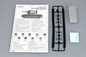 Trumpeter 07236 Soviet KV &amp;quot;Big turret&amp;quot; tank 1/72 – zdjęcie 3