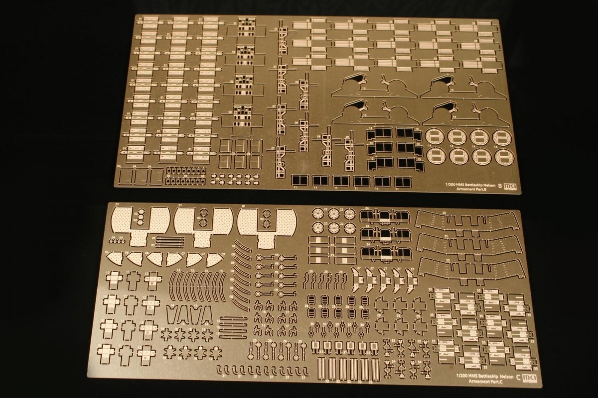 Ensemble d&amp;#39;armement MK1 Design MS-20010 HMS NELSON 1/200 – image 13
