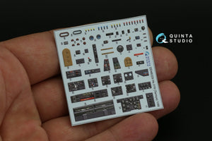 Intérieur imprimé en 3D et coloré sur papier décalcomanie Quinta Studio QD48229 He 219 (Tamiya) 1/48 – image 10