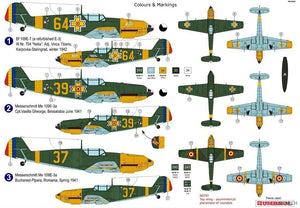 Messerschmitt Bf.109E-3a Emil, modèle AZ7671, en service en Roumanie, échelle 1/72  – image 2