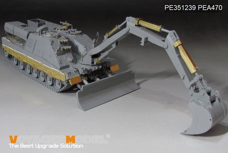 Kit de mise à niveau Voyager Model PE351239 pour char de pionnier allemand moderne Kodiak AEV-3 (série suisse) pour BORDER BT-011 au 1/35 – Bild 3