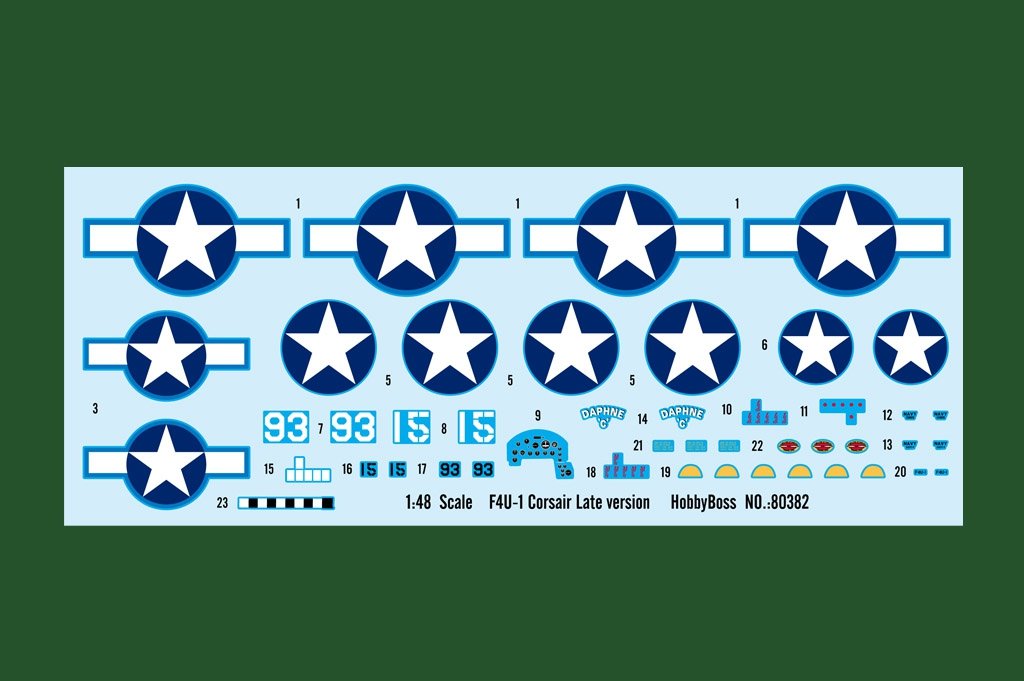 Hobby Boss 80382 F4U-1 Corsair version tardive 1/48  – Bild 3