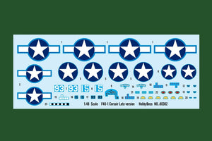 Hobby Boss 80382 F4U-1 Corsair version tardive 1/48  – Bild 3