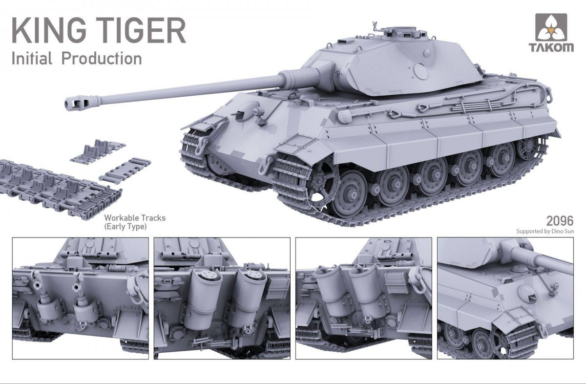 Takom 2096 King Tiger Production initiale 1/35 – image 2