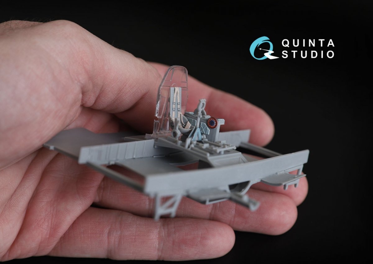 Intérieur imprimé en 3D et coloré pour IL-2 (Quinta Studio QD48010) sur papier décalcomanie (pour maquettes Accurate/Italery/Academy/Eduard) 1/48 – image 7