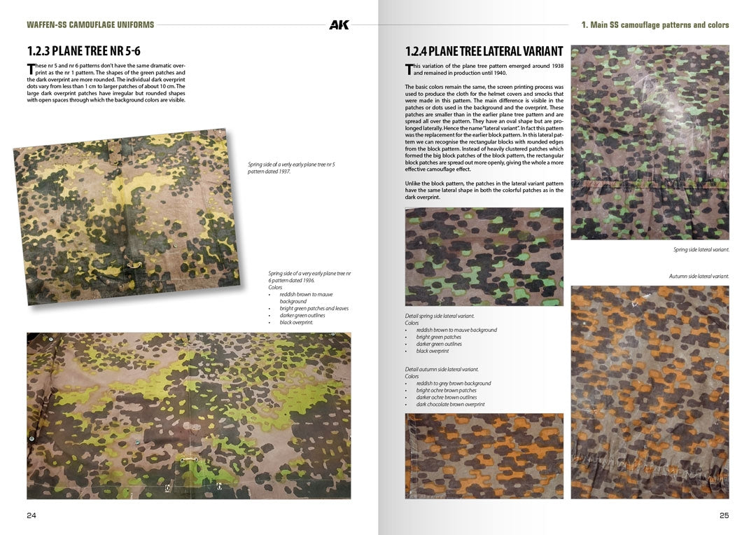 AK Interactive AK130008 UNIFORMES DE CAMOUFLAGE WAFFEN-SS PAR WERNER PALINCKX (Anglais)  – immagine 4