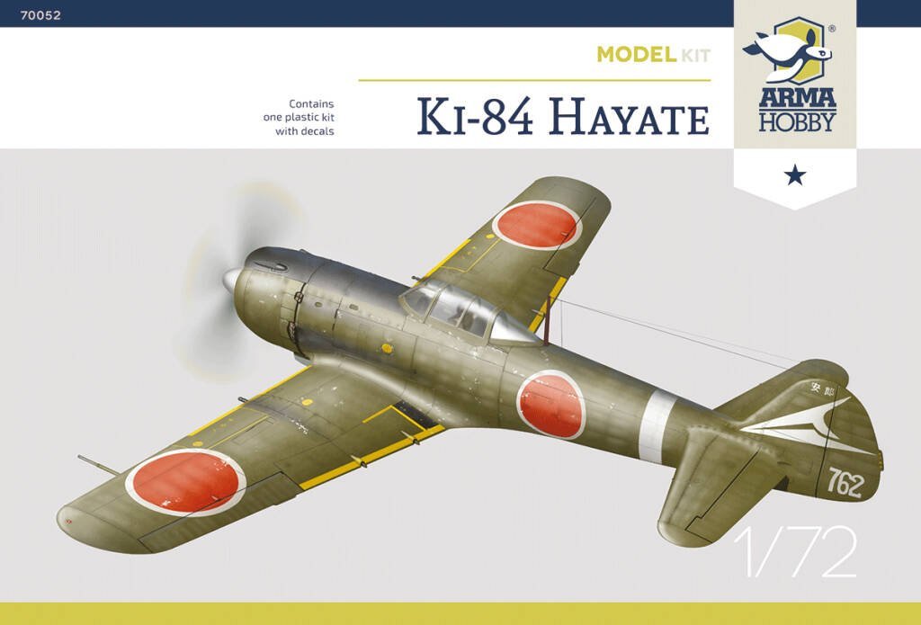 Arma Hobby 70052 Nakajima Ki-84 Hayate modèle kit 1/72 – immagine 7