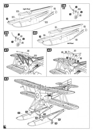 Armory Models 48004 Fairey Flycatcher, chasseur hydravion britannique FAA de l&amp;#39;entre-deux-guerres, version tardive (métal) 1/48 – image 7