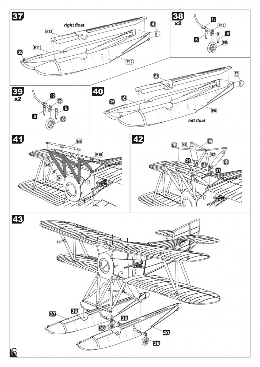 Armory Models 48004 Fairey Flycatcher, chasseur hydravion britannique FAA de l&amp;#39;entre-deux-guerres, version tardive (métal) 1/48 – image 7