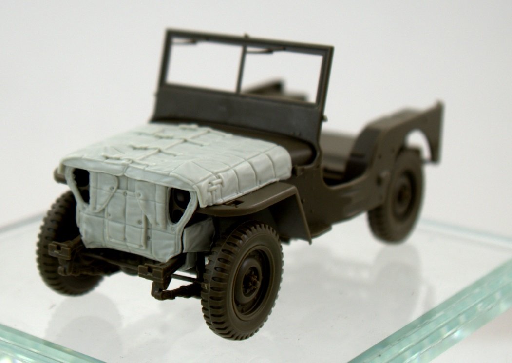 Panzer Art RE35-713 Willys « Jeep » bâche d'hiver au 1/35