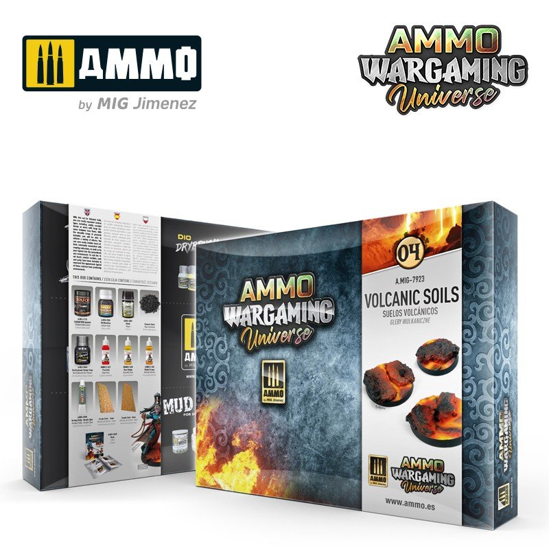 MUNITIONS de Mig Jimenez 7923 AMMO WARGAMING UNIVERSE 04 - Sols Volcaniques – image 3