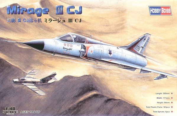 Hobby Boss 80316 Mirage IIICJ Fighter 1/48