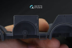 Intérieur imprimé en 3D et coloré sur papier décalcomanie Quinta Studio QD35027 Horch 4X4 type 1a (pour kit Tamiya) 1/35 – image 6
