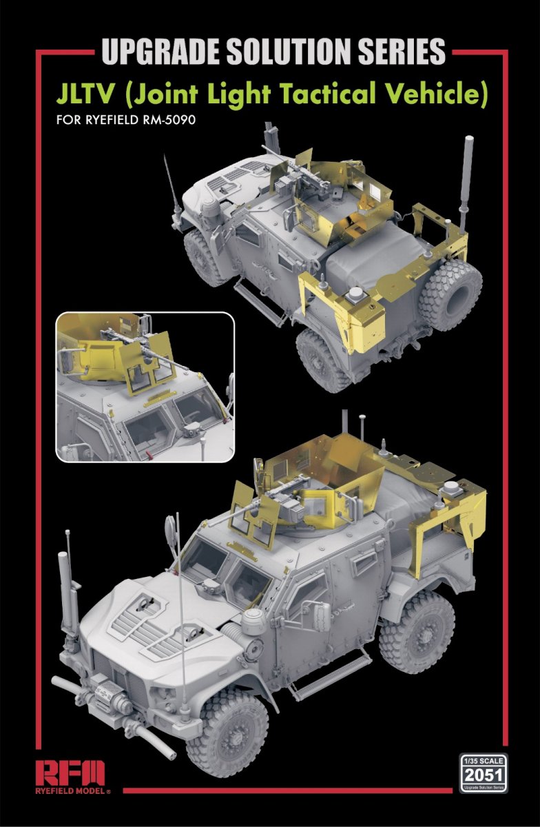 Rye Field Modèle 2051 JLTV SÉRIE DE SOLUTIONS DE MISE À NIVEAU 1/35