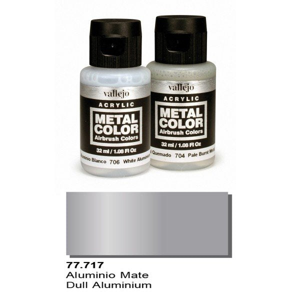 Vallejo 77717 Couleur Métal - Aluminium mat 32 ml