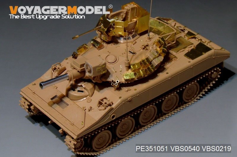 Maquette Voyager PE351051 Char aéroporté américain moderne M551A1 Sheridan pour RFM 5020 1/35 – imagen 14