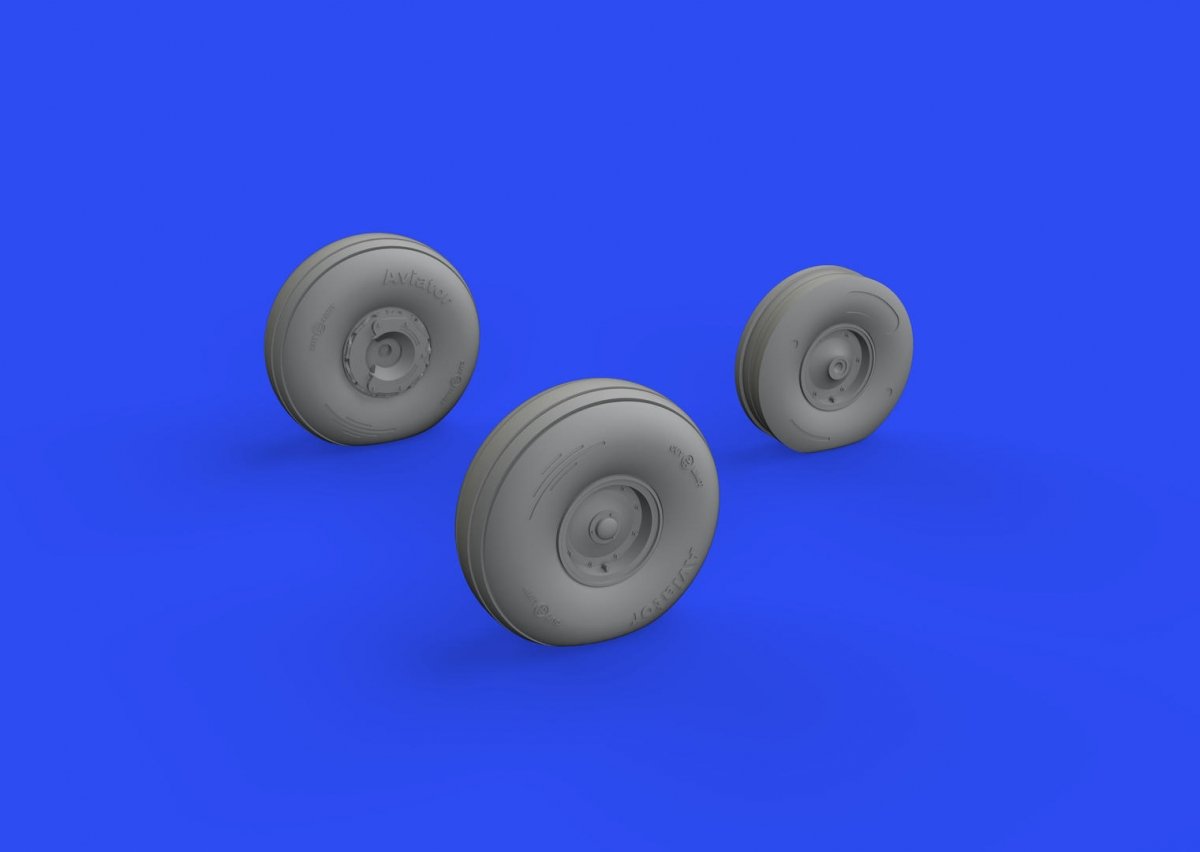 Roues Eduard 648735 OV-10 ICM 1/48 – immagine 3