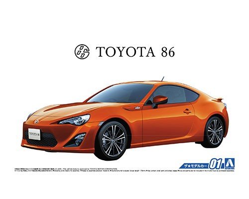 Aoshima 05152 ZN6 Toyota 86 12 avec moteur FA20 1/24