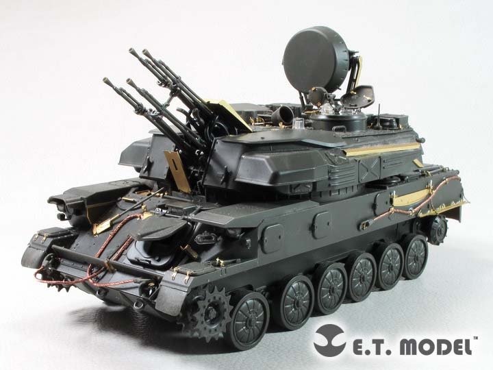 Maquette ET E35-252 Canon antiaérien automoteur russe ZSU-23-4 Shilka (pour MENG TS-023) (1/35) – image 2