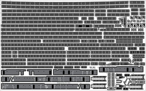 Pontos 35011F1 USS BB-63 Missouri BATTLESHIP Kit de détails (1/350) – image 9