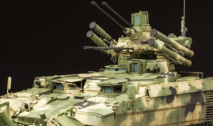 Meng Modèle TS-010 VÉHICULE DE COMBAT D&amp;#39;APPUI FEU TERMINATOR RUSSE BMPT avec KMT-8 (1/35) – image 11
