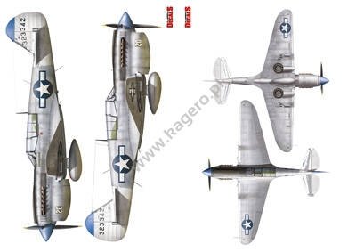Kagero KD48009 WARHAWKS PACIFIQUE P-40N. Partie I 1/48  – image 3