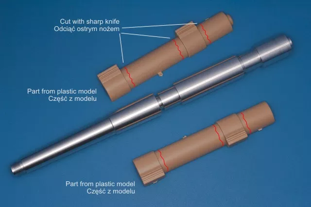 RB Modèle 35B120 152 mm ML-20 Compatible avec l&amp;#39;obusier Trumpeters M1937 ML-20 au 1/35 – immagine 4
