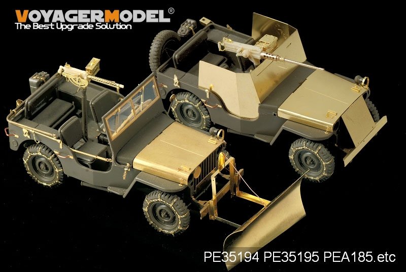 Maquette Voyager PE35194 Jeep Willys MB américaine de la Seconde Guerre mondiale (pour TAMIYA 35219) 1/35 – image 6
