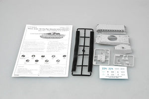 Trumpeter 07291 Tourelle King Tiger Henschel avec Zimmerit (1/72) – immagine 3
